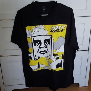 Vintage OBEY shirt size L